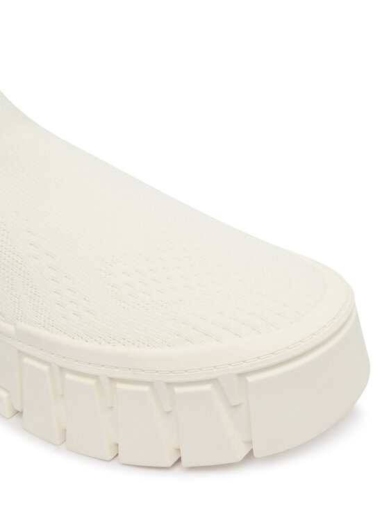 Tommy Jeans Tommy Jeans Laisvalaikio batai Tjw Chunky Knit Sneaker EN0EN03014 Balta