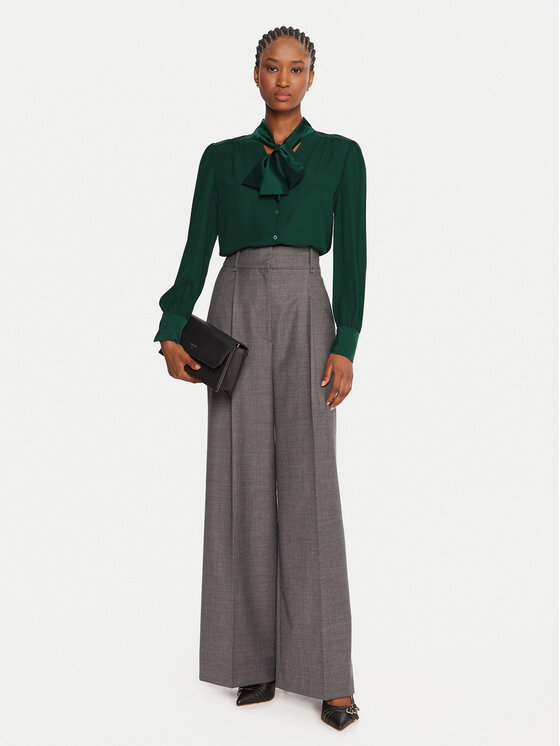 Rinascimento Rinascimento Košeľa CFC0126204003 Zelená Regular Fit