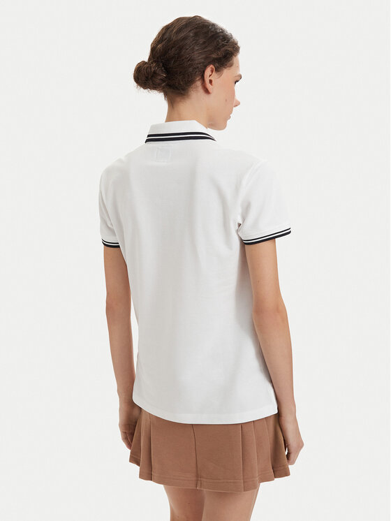 Beverly Hills Polo Club Beverly Hills Polo Club Polo P-SS26W-P0300 Bijela Regular Fit