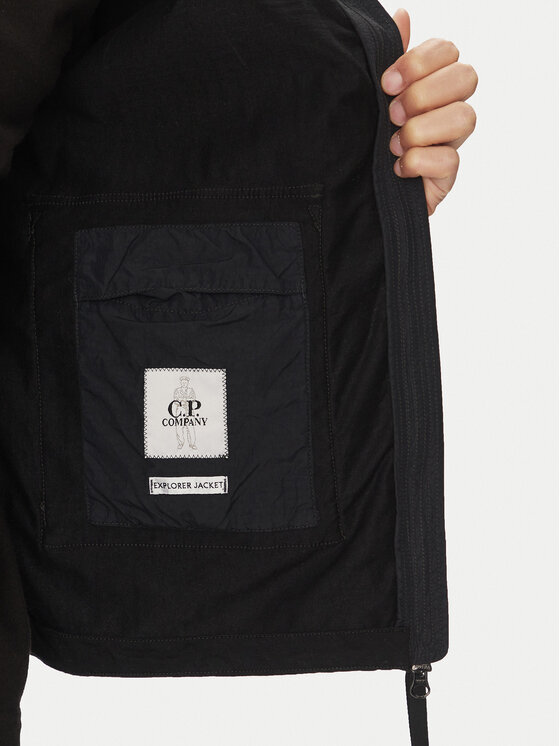 C.P. Company C.P. Company Kurtka przejściowa 18CMOW223A110320G Czarny Regular Fit