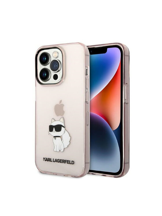 KARL LAGERFELD KARL LAGERFELD Etui na telefon IML NFT Choupette Różowy