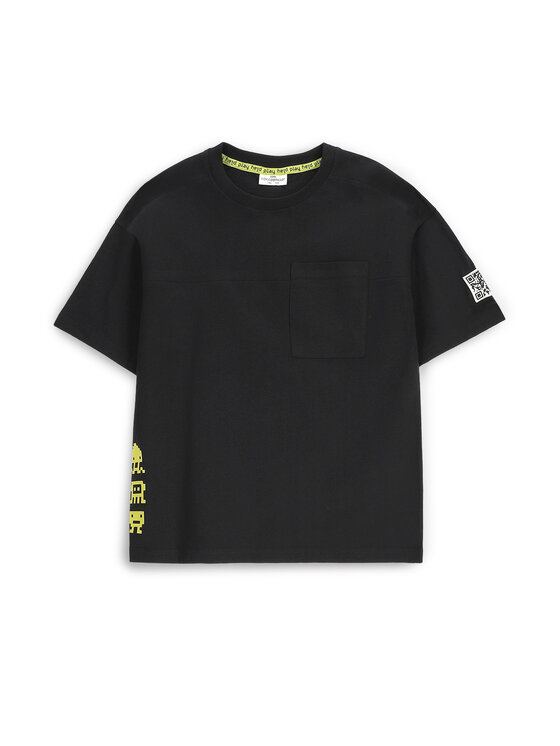 Coccodrillo Coccodrillo T-shirt WC5143206GBJ Crna Regular Fit