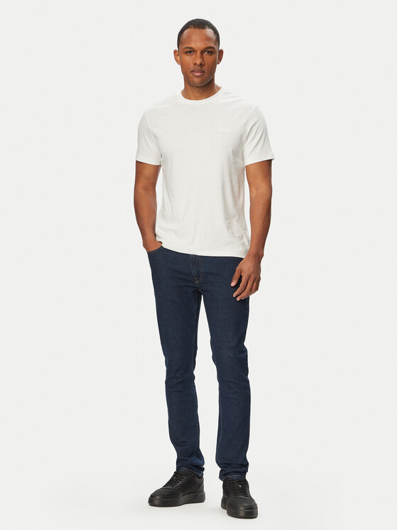Calvin Klein Calvin Klein T-Shirt LV04LG222G Bílá Slim Fit