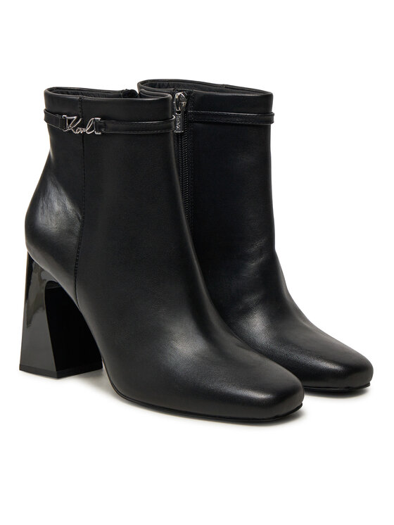 KARL LAGERFELD KARL LAGERFELD Botki KL33150 Czarny