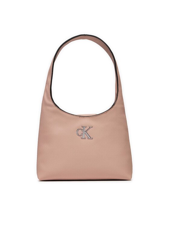 Calvin Klein Jeans Ročna Torba Minimal Monogram A Shoulderbag T K60K611820 Roza