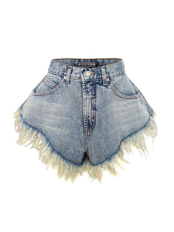 MissDenim MissDenim Szorty jeansowe Skorts Niebieski Regular Fit