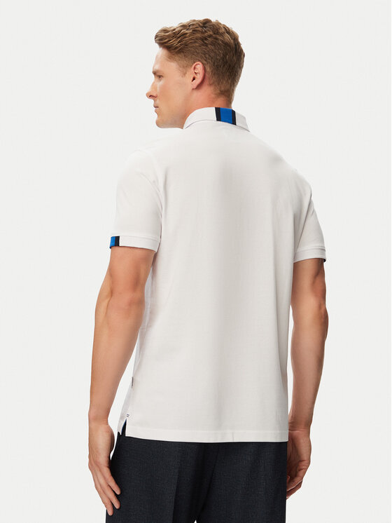 Beverly Hills Polo Club Beverly Hills Polo Club Polokošile P-SS26M-P2770 Bílá Regular Fit