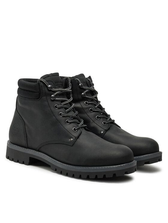 Jack & Jones Jack & Jones Turistická obuv JfwStanton 12257999 Černá