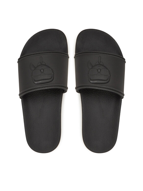 KARL LAGERFELD KARL LAGERFELD Παντόφλες Kondo Maxi KL80819M Μαύρο