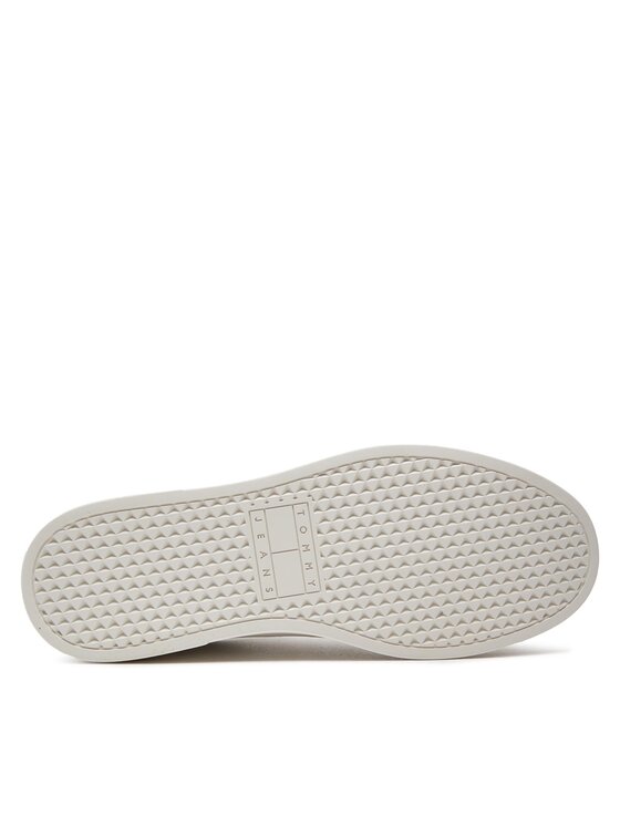 Tommy Jeans Tommy Jeans Tenisice Tjm Leather Low Cupsole EM0EM01374 Écru