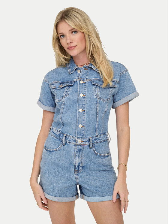 ONLY ONLY Jumpsuit Castel 15344704 Blu Regular Fit