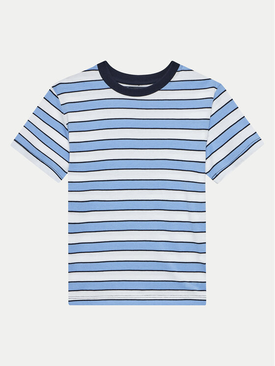 OVS Tricou 1990938 Albastru Regular Fit