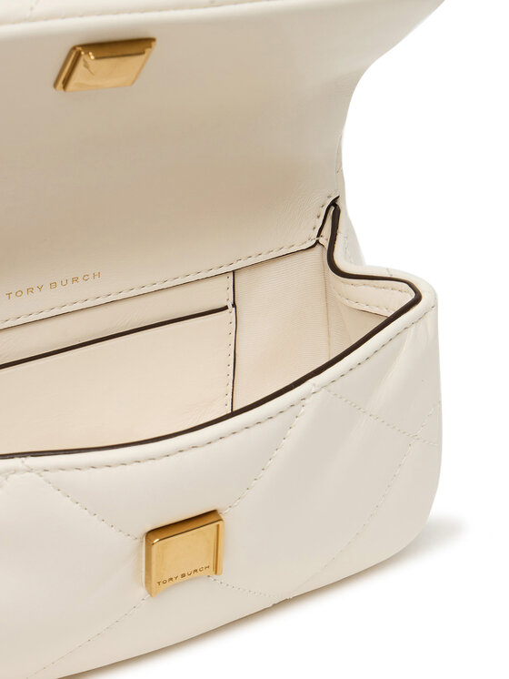 Tory Burch Tory Burch Ročna torba Mini Kira Diamond 154710 Écru