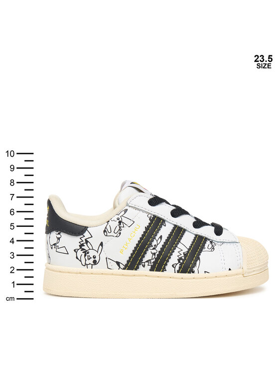 adidas adidas Tossud Pokemon Superstar II Elastic Lace KJ5614 Valge