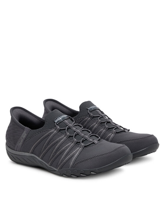 Skechers Skechers Сникърси Breathe Easy - Roll With Me 100593/CCL Сив