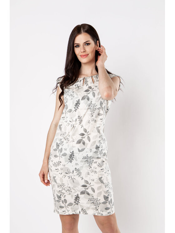 QUIOSQUE QUIOSQUE Každodenné šaty 4HH008 NEW BIS DRESS Sivá Regular Fit