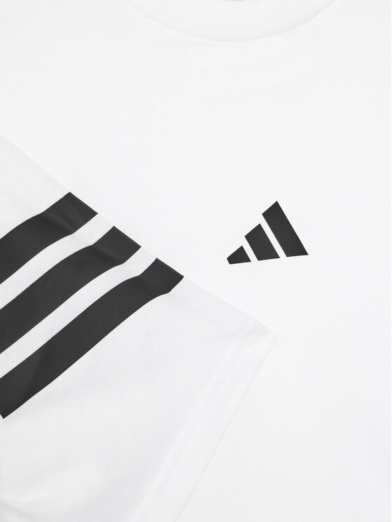 adidas adidas Футболка Future Icons 3-Stripes JN8088 Білий Loose Fit