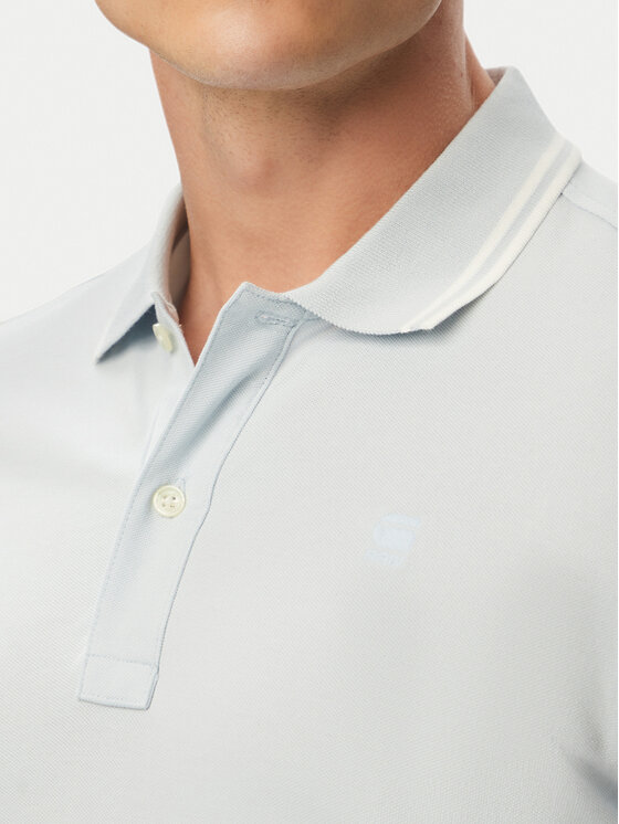 G-Star Raw G-Star Raw Polo Dunda D17127-5864 Ανοιχτό μπλε Slim Fit