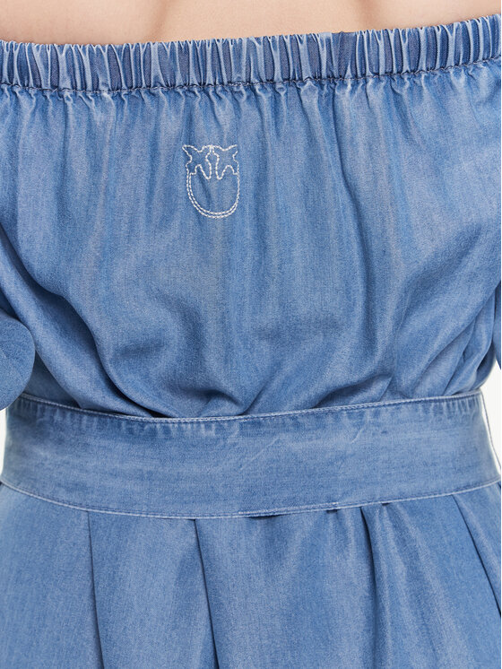PINKO Pinko Každodenné šaty 100808 A0G5 Modrá Regular Fit