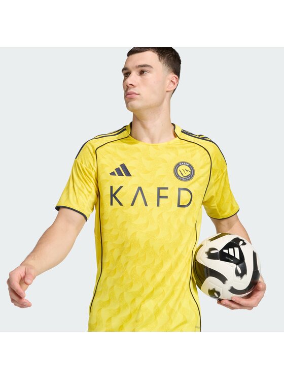 adidas adidas Koszulka techniczna Al Nassr FC 25/26 Home Jersey Żółty Slim Fit