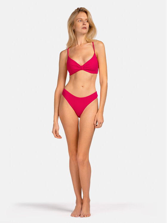 Miss Lou Miss Lou Bikini pezzo sopra G-RE2-C Rosso