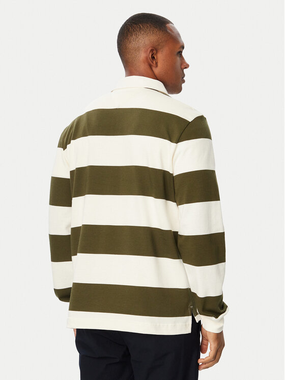Tommy Hilfiger Tommy Hilfiger Тениска с яка и копчета Essential MW0MW45692 Тъмнозелен Regular Fit