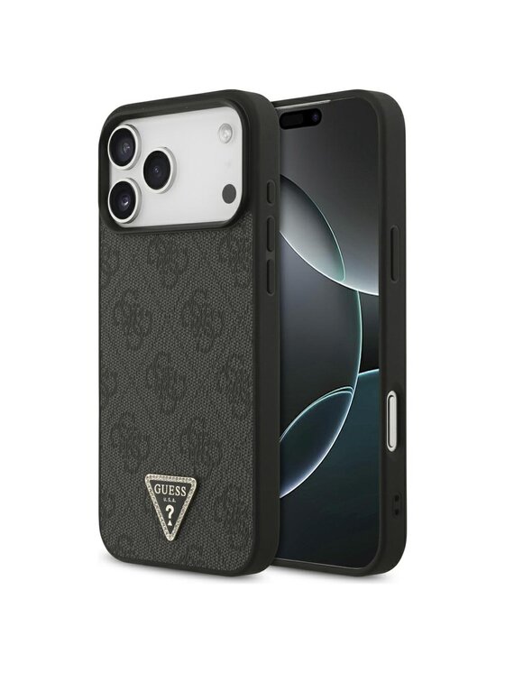 Etui na telefon Guess, Czarne, iPhone 17 Pro Max