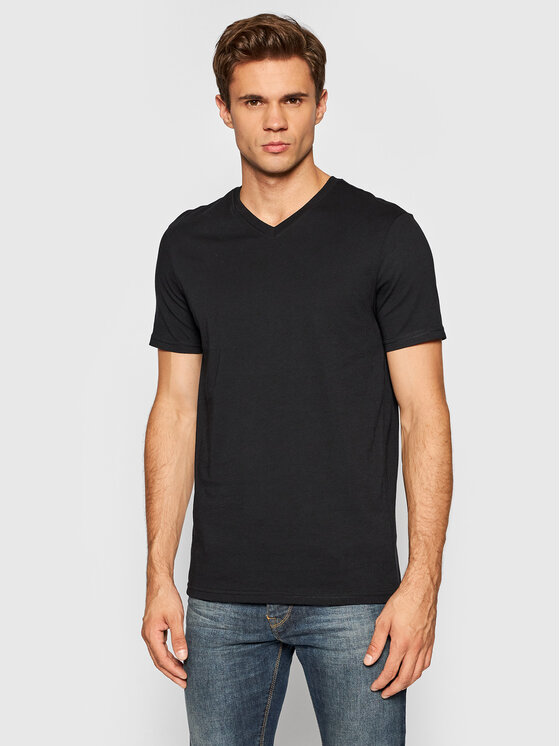 United Colors Of Benetton United Colors Of Benetton T-Shirt 3U53J4231 Černá Regular Fit