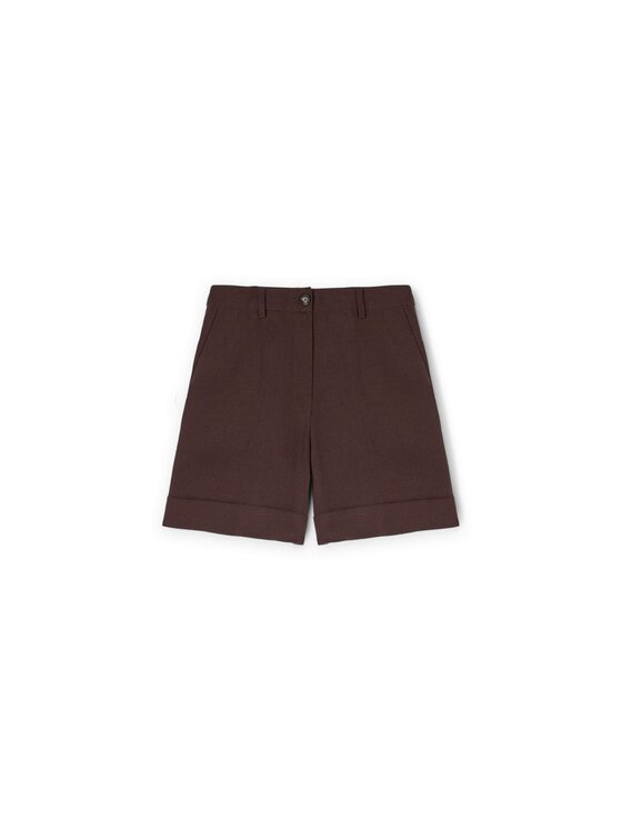 Motivi Motivi Pantaloncini P297Q003958N022 Marrone Regular Fit
