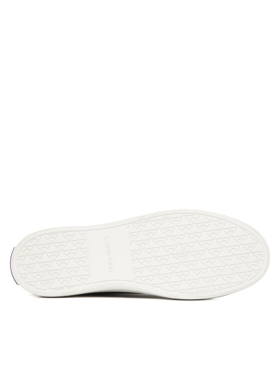 Calvin Klein Calvin Klein Sportcipők Vulc Lace Up Lth/Moire Bt HW0HW02747 Fekete