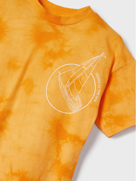 Mayoral Mayoral T-krekls 3021 Dzeltens Regular Fit