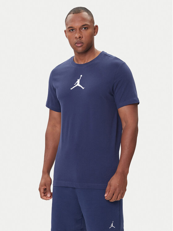 Nike Nike Majica CW5190 410 Mornarsko modra Regular Fit
