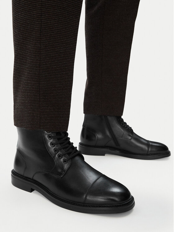 GINO ROSSI Ghete EO-VIVO-01 Negru