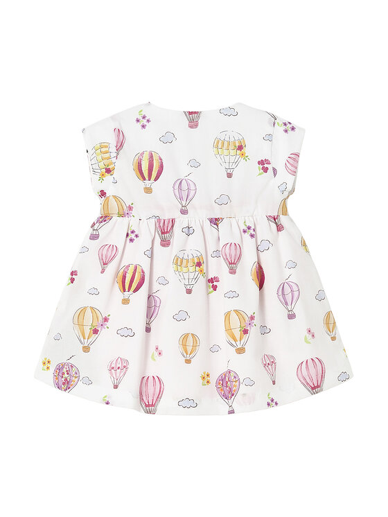 Mayoral Mayoral Haljina za svaki dan 1807 Ružičasta Regular Fit