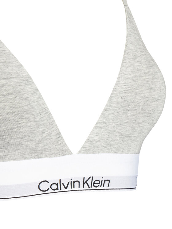Calvin Klein Underwear Calvin Klein Underwear Podprsenka Bralette LV00QF8498 Sivá