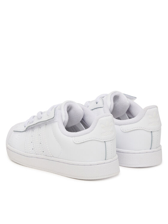 adidas adidas Снікерcи Superstar II Elastic Lace JH9986 Білий