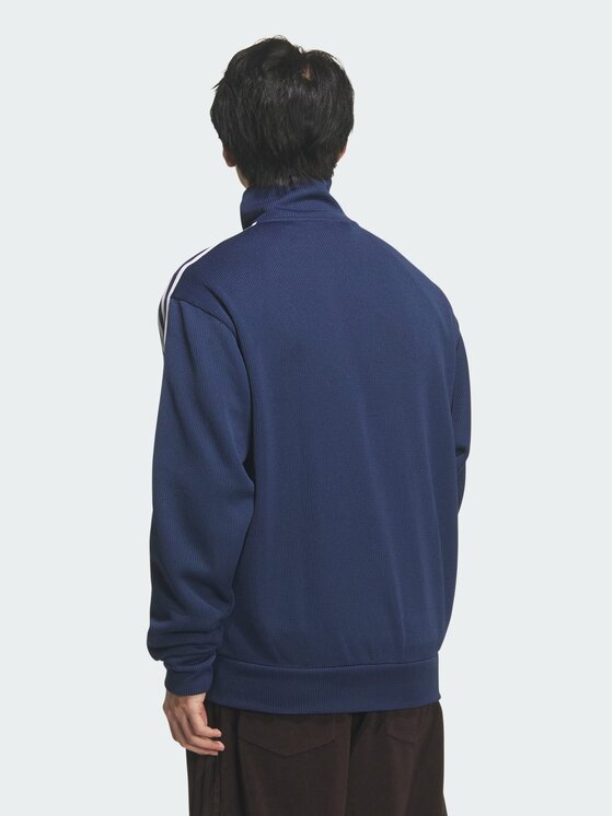 adidas adidas Bluza FB Knit Niebieski jasny Loose Fit