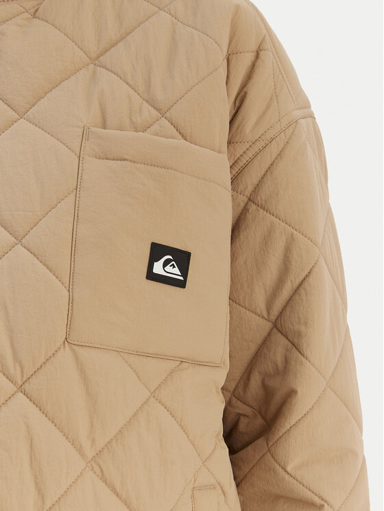 Quiksilver Quiksilver Pārejas jaka Shining Quilted EQWJK03084 Bēšs Regular Fit
