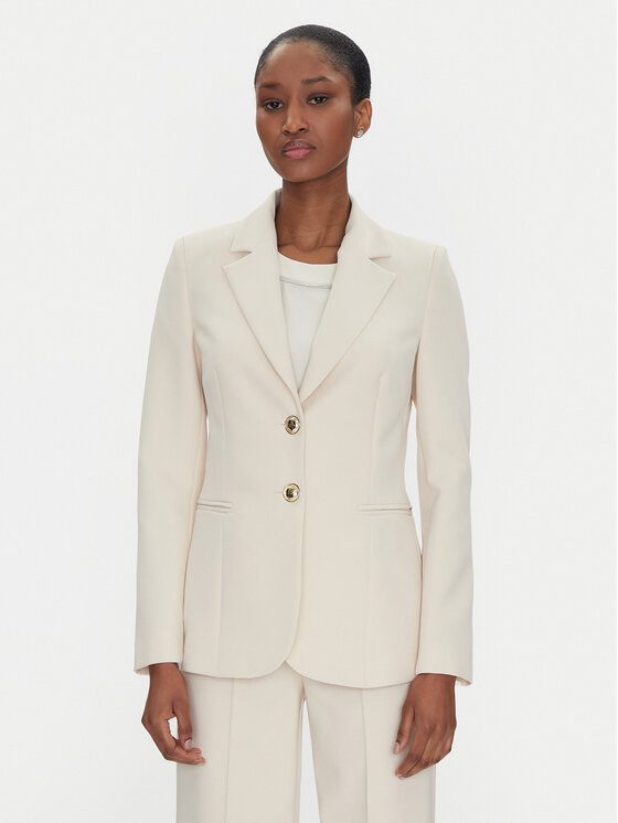 Rinascimento Giacca da abito CFC0122814003 Beige Regular Fit, taglia : M