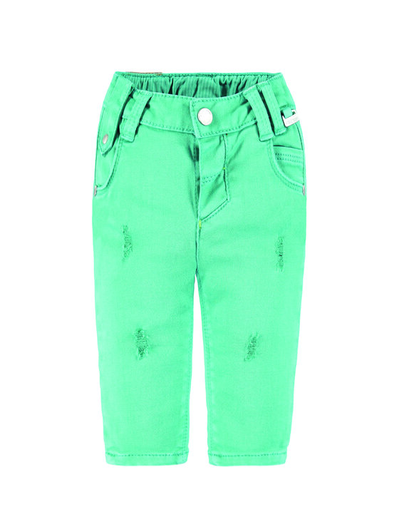 Kanz Kanz Spodnie materiałowe 1632564-5234 Turkusowy Basic Fit