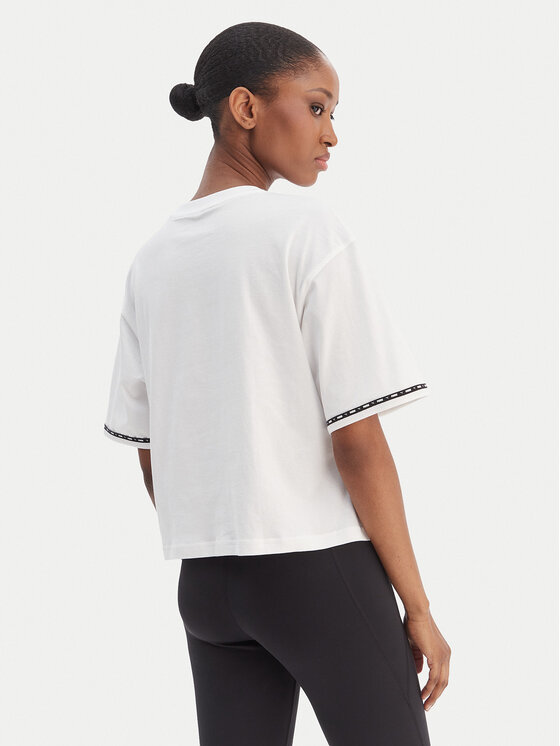 Puma Puma Majica POWER TAPE TEE 67362602 Bela Regular Fit