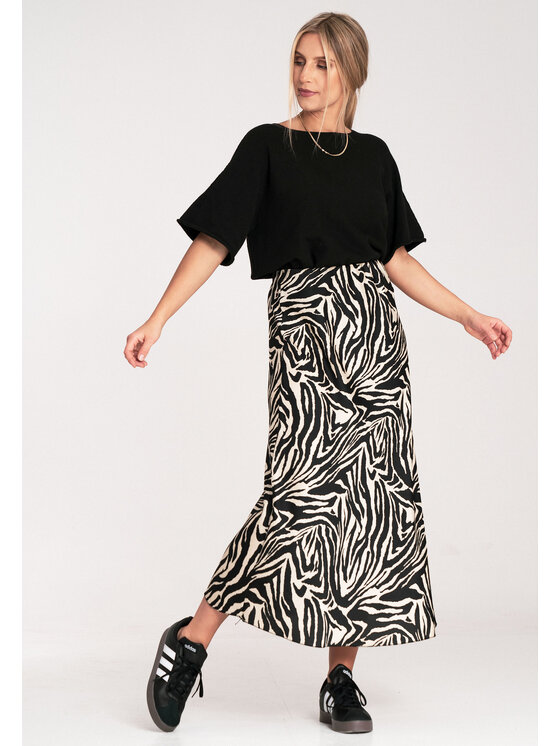 FIGL FIGL Sweter M1102 Czarny Oversize