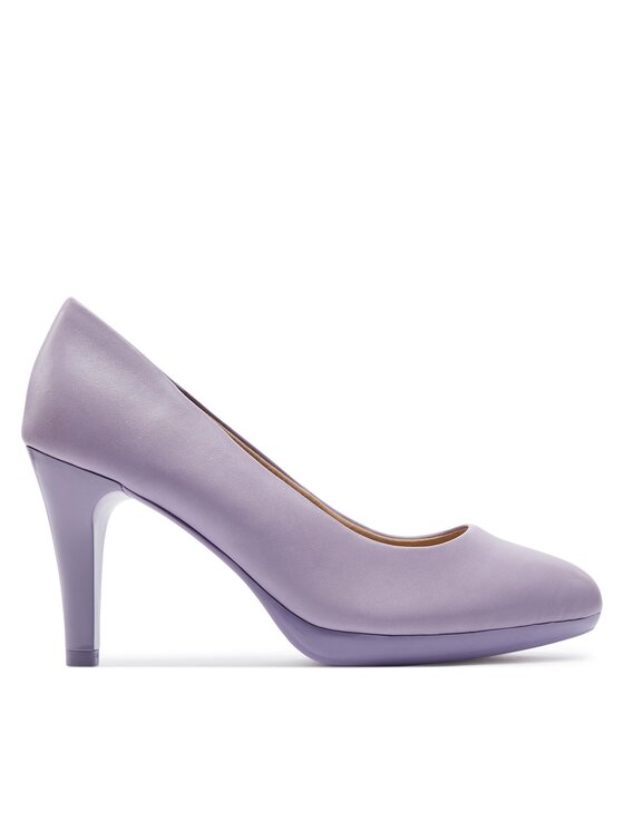 Pantofi cu toc subțire Caprice 9-22414-42 Lavender Nappa 527