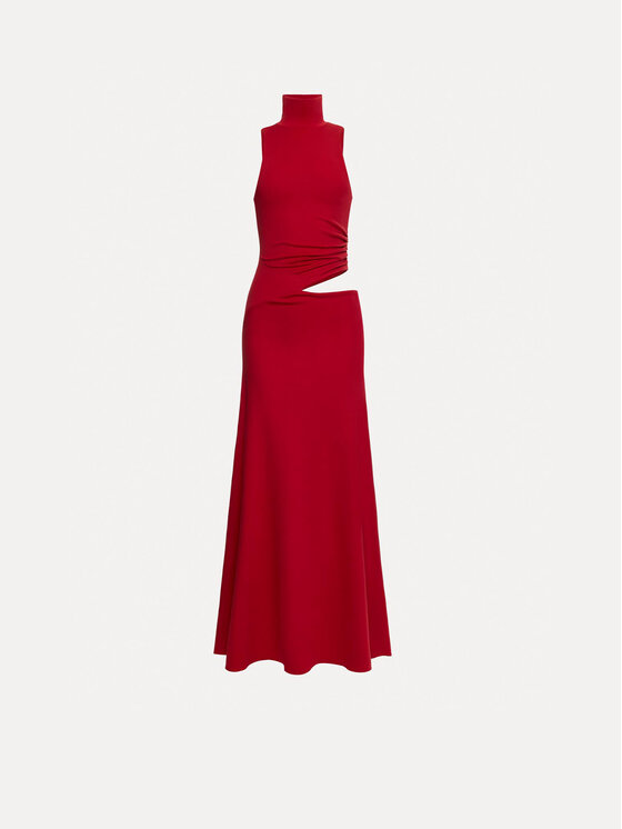 La Mania La Mania Vestito da giorno ASHER Rosso Basic Fit