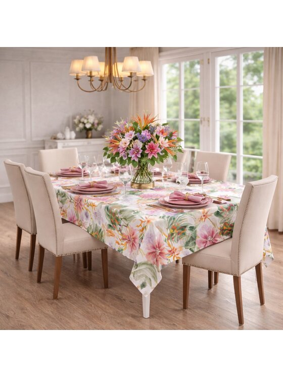 Roseberry Home Roseberry Home Obrus Bird of Paradise Kolorowy