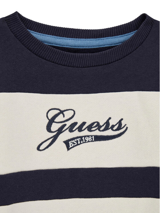 Guess Guess Sweatshirt N6BQ05 K6114 Dunkelblau Regular Fit