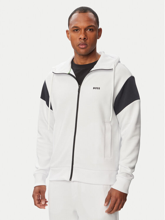 BOSS BOSS Jogginganzug SW 50569918 Weiß Regular Fit