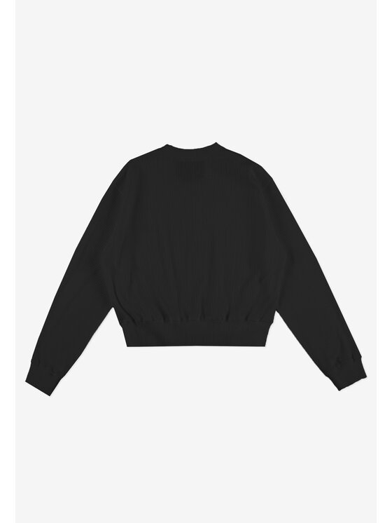 PROSTO. PROSTO. Bluza Ribbed Czarny Oversize