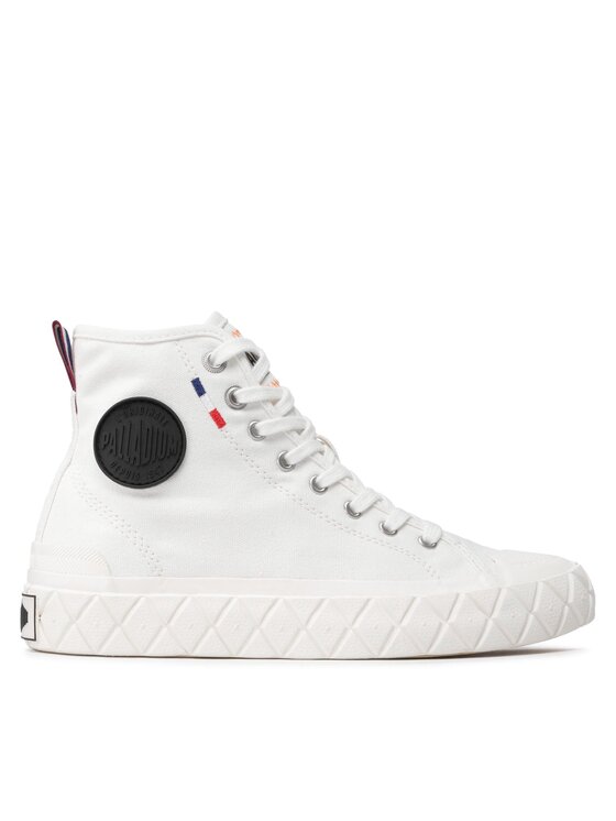 Palladium Palladium Sneakers aus Stoff Ace Cvs Mid U 77015-116-M Weiß