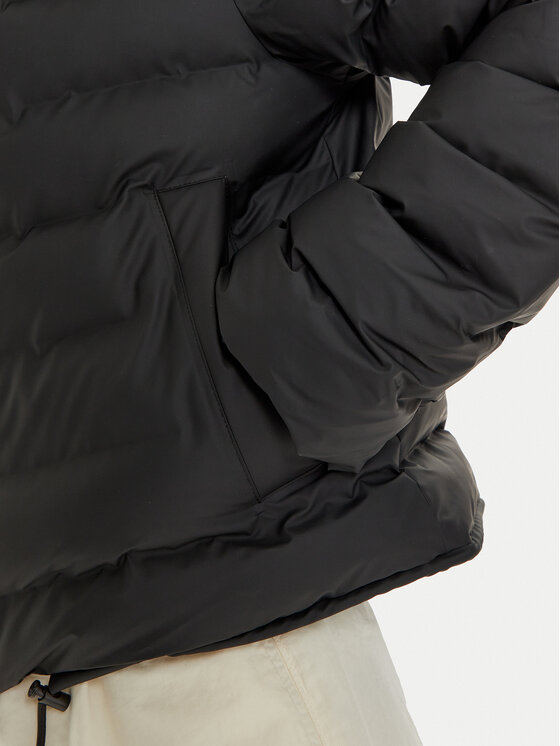 Rains Rains Μπουφάν μεταβατικό Unisex 15820 Μαύρο Regular Fit